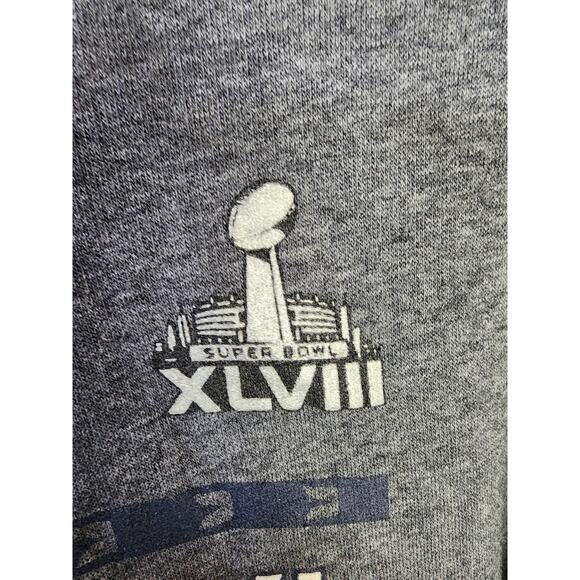 Seattle Seahawks Superbowl XLVIII Champions Fleece Hoodie Sz XL Kangaroo Pocket - Picture 8 of 10